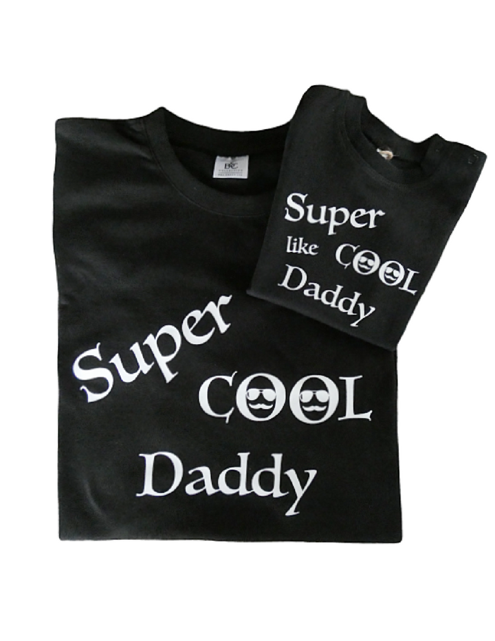 Twinning Set Super Cool Daddy Black